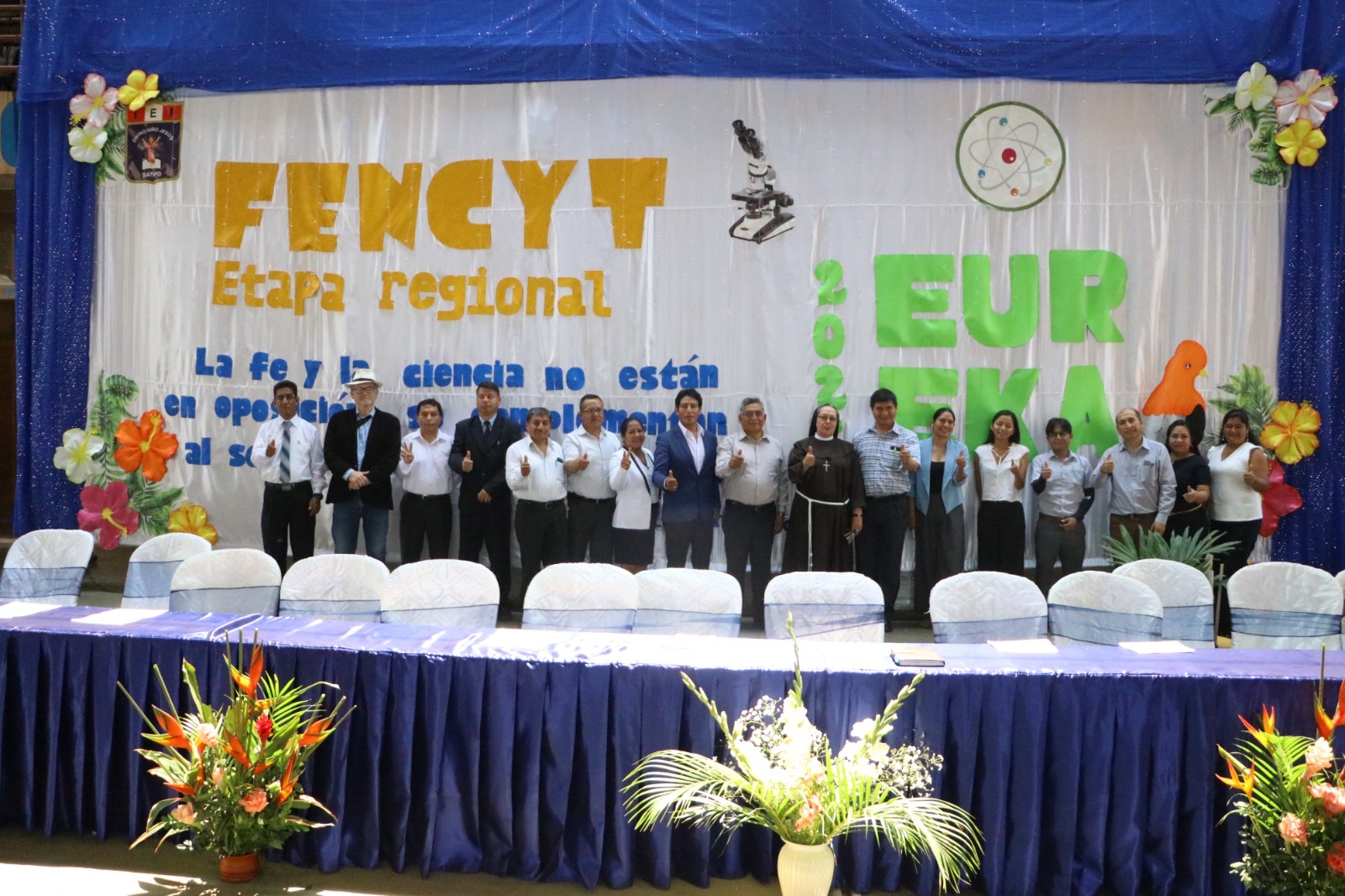 ESTUDIANTES DE JUNÍN BRILLAN EN EL FENCYT EUREKA 2025 REALIZADO EN SATIPO