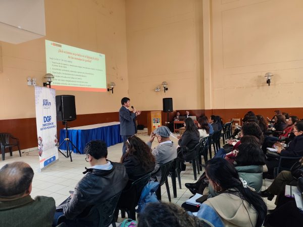DRE Junín impulsa fortalecimiento de la gestión pedagógica y mejora de aprendizajes con asistencia técnica regional a docentes y directivos de las UGEL