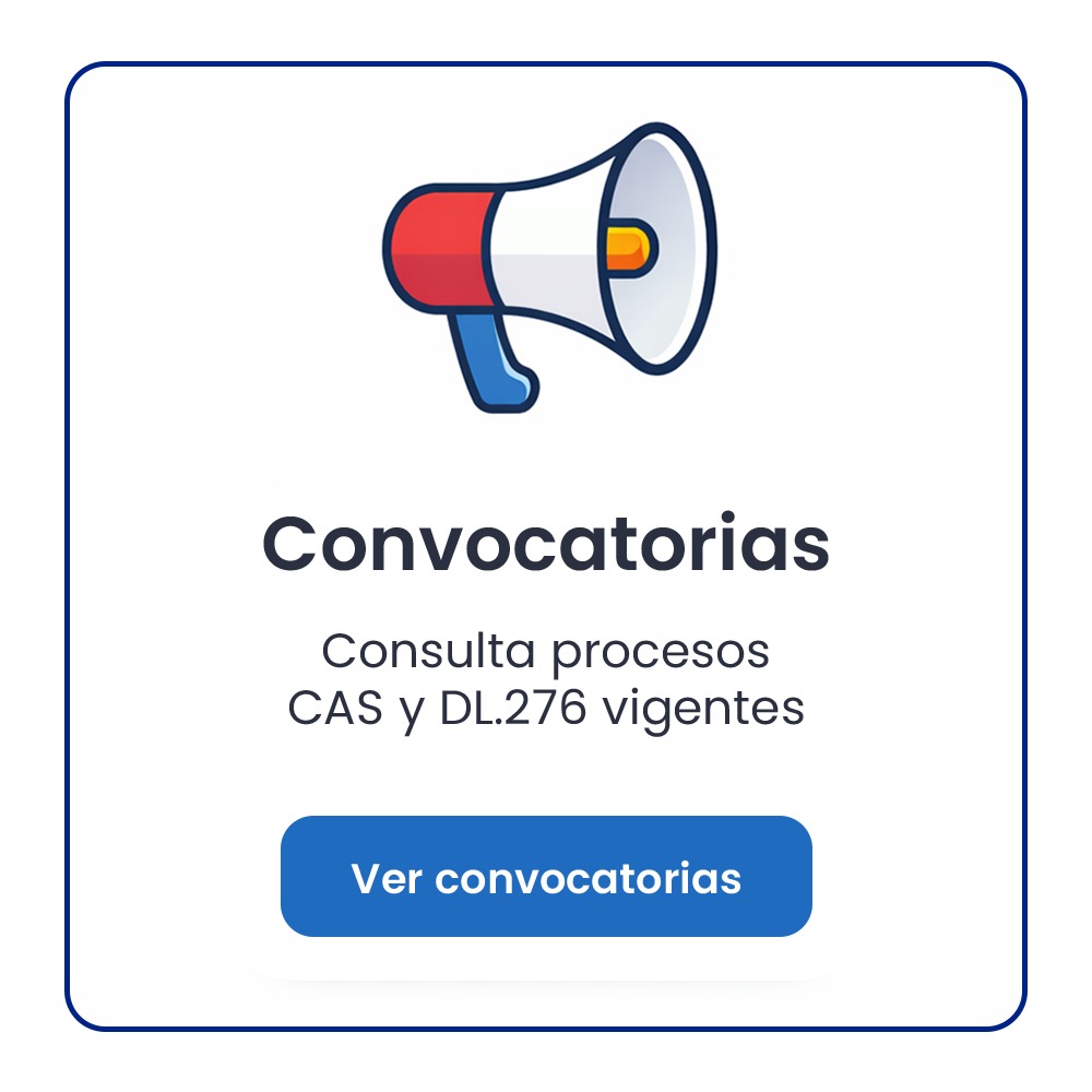 Convocatorias